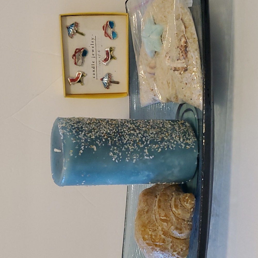 Pier 1 Beach Sand Candle Scape